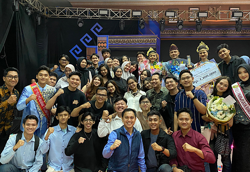  Mahasiswa Universitas Teknokrat Indonesia Borong Juara di Pemilihan Muli Mekhanai Bandar Lampung 2026
