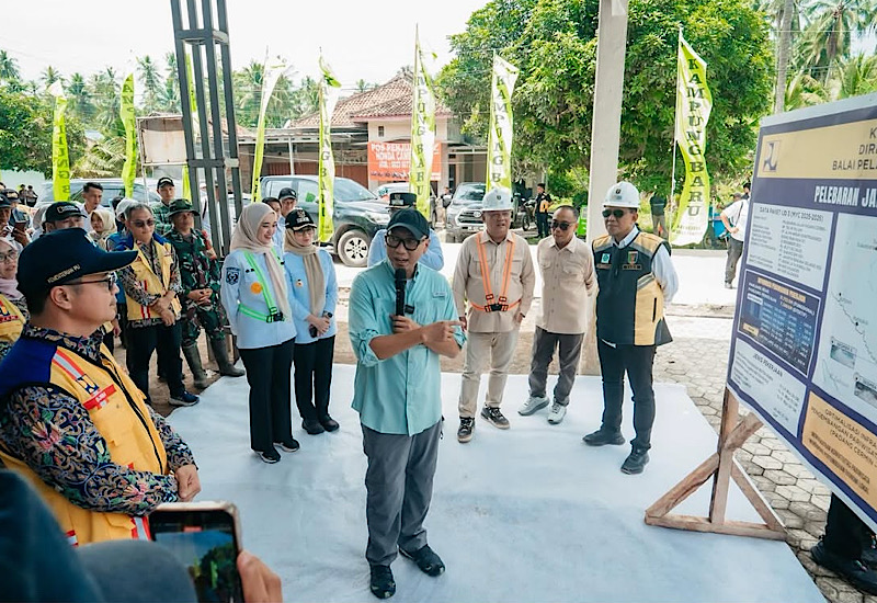  Pemprov Lampung Percepat Perbaikan Jalan Padang Cermin-Simpang Teluk Kiluan, Ini Item yang Dikerjakan serta Dampaknya