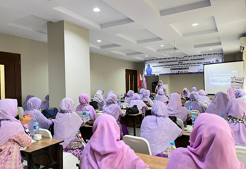  PW Salimah Lampung Rakornas di Grand Kutilang Syariah, Lembaga Kelengkapan Organisasi Dibedah