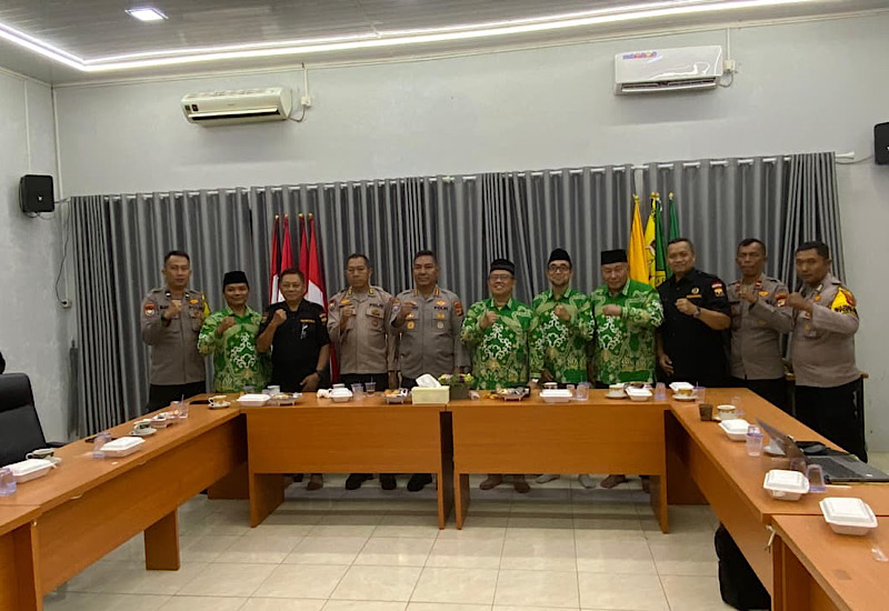  Senkom Mitra Polri Provinsi Lampung Deklarasi Sabuk Kamtibmas