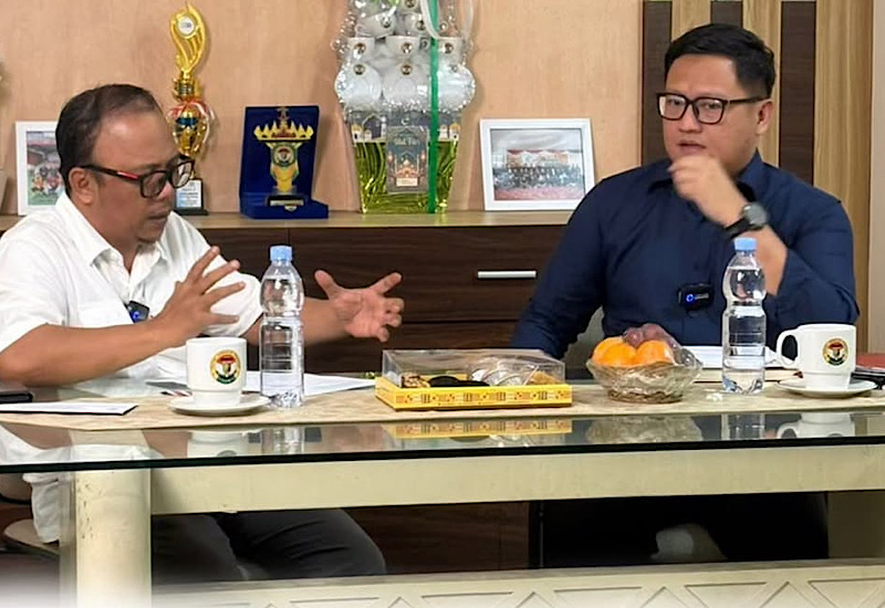  IJP dan Ketua DPRD Lampung Ahmad Giri Akbar Siniar Bahas Kondisi Ekonomi Nasional