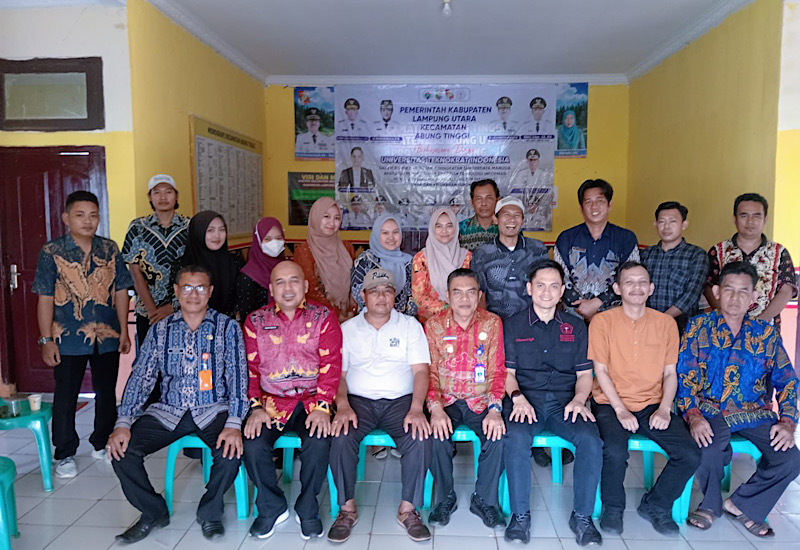 Universitas Teknokrat Indonesia Kembangkan Sistem Desa Digital di Lampung Utara, Dukung Percepatan SDGs
