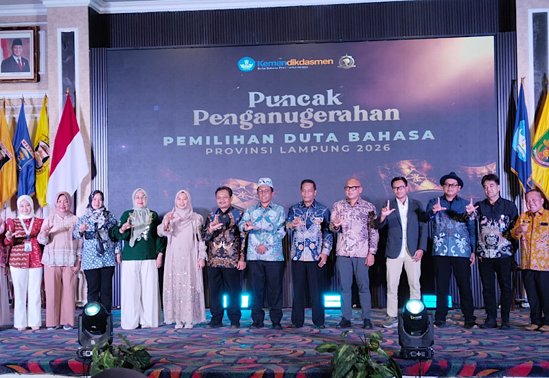  Pemilihan Duta Bahasa Provinsi Lampung 2026, Gubernur Lampung: Harus Jadi Duta Literasi dan Pelestari Bahasa Daerah di Era Digital