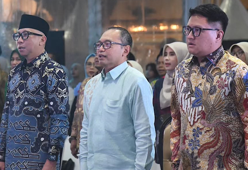  Ketua DPRD Lampung Ahmad Giri Akbar Hadiri Penutupan Festival Ekonomi Syariah BI