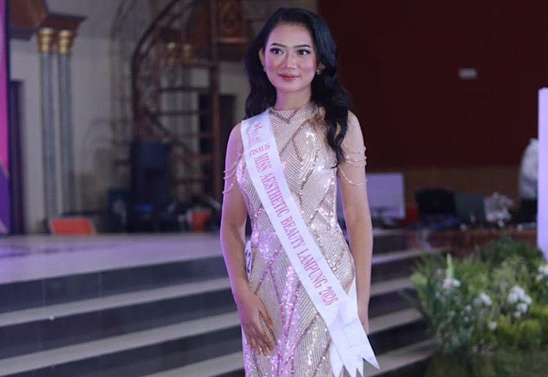  4th Runner Up Miss Aesthetics Beauty Lampung 2026 Lisa Iha Azzahra: Bukan Sekadar Mahkota, Langkah Awal Edukasi Kesehatan Kulit Wanita