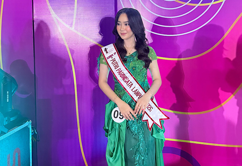  Nova Alicia 4th Runner Up Putri Pariwisata Indonesia Lampung 2026, Anak Tangga Menuju Karier yang Lebih Besar