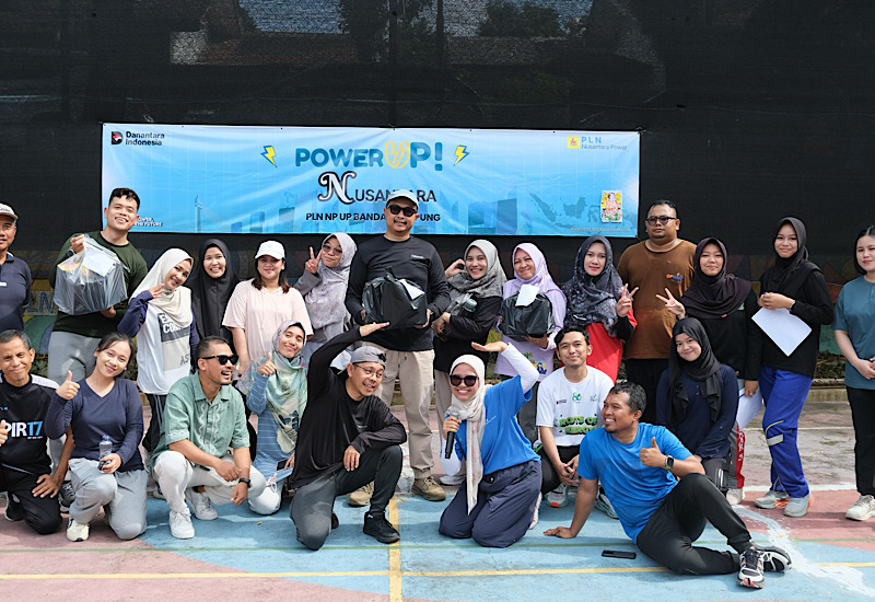  PLN Nusantara Power UP Bandar Lampung Melaksanakan Kegiatan Power Up Nusantara, Dorong Semangat Positif dan Inspirasi Pegawai