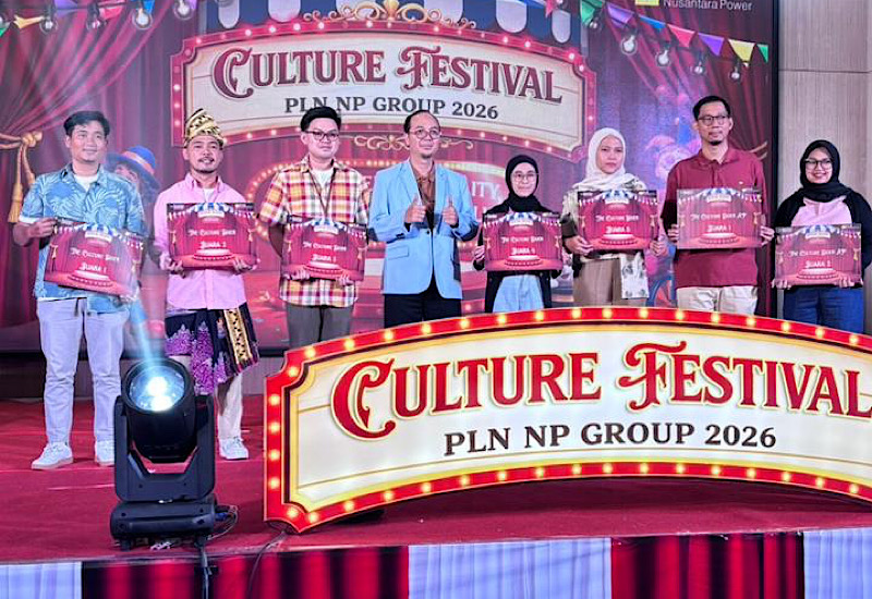  PLN Nusantara Power UP Bandar Lampung Raih Kemenangan di Kategori The Culture Doer Unit pada Culture Festival 2026