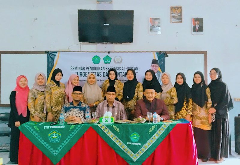  STIT Pringsewu Seminar Pendidikan Berbasis Alquran, Narasumber Utama Mantan Menteri Agama Said Agil Husin Al Munawar