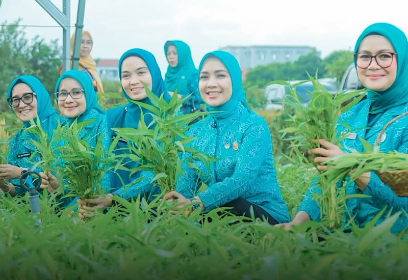 Wulan Mirza Perkenalkan PKK Agro Park ke Pusat, Perkuat Ketahanan Pangan Lampung