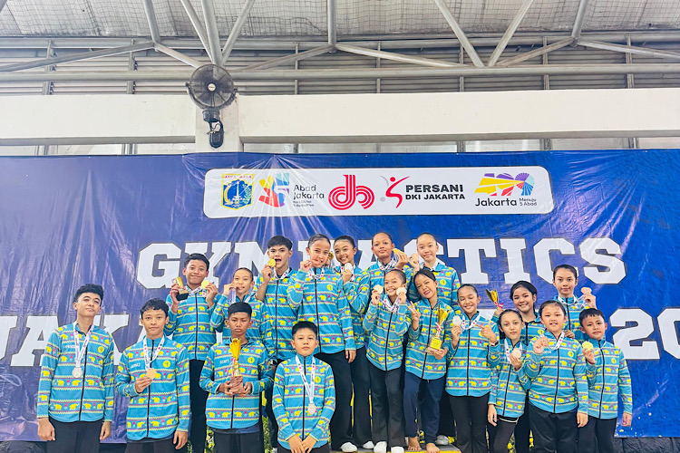 Atlet Senam Aerobik Lampung Raih 18 Medali Kejuaraan Gymnastic Jakarta Open 2026