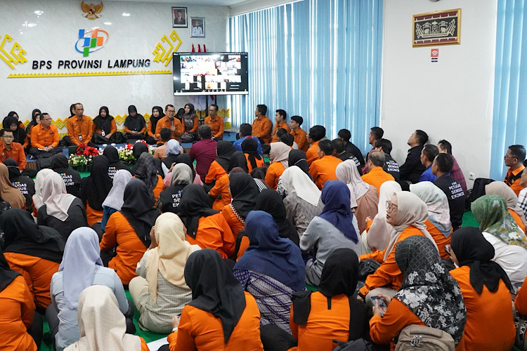  BPS Lampung Gelar Rakor, Kawal Kualitas Data Sensus Ekonomi 2026