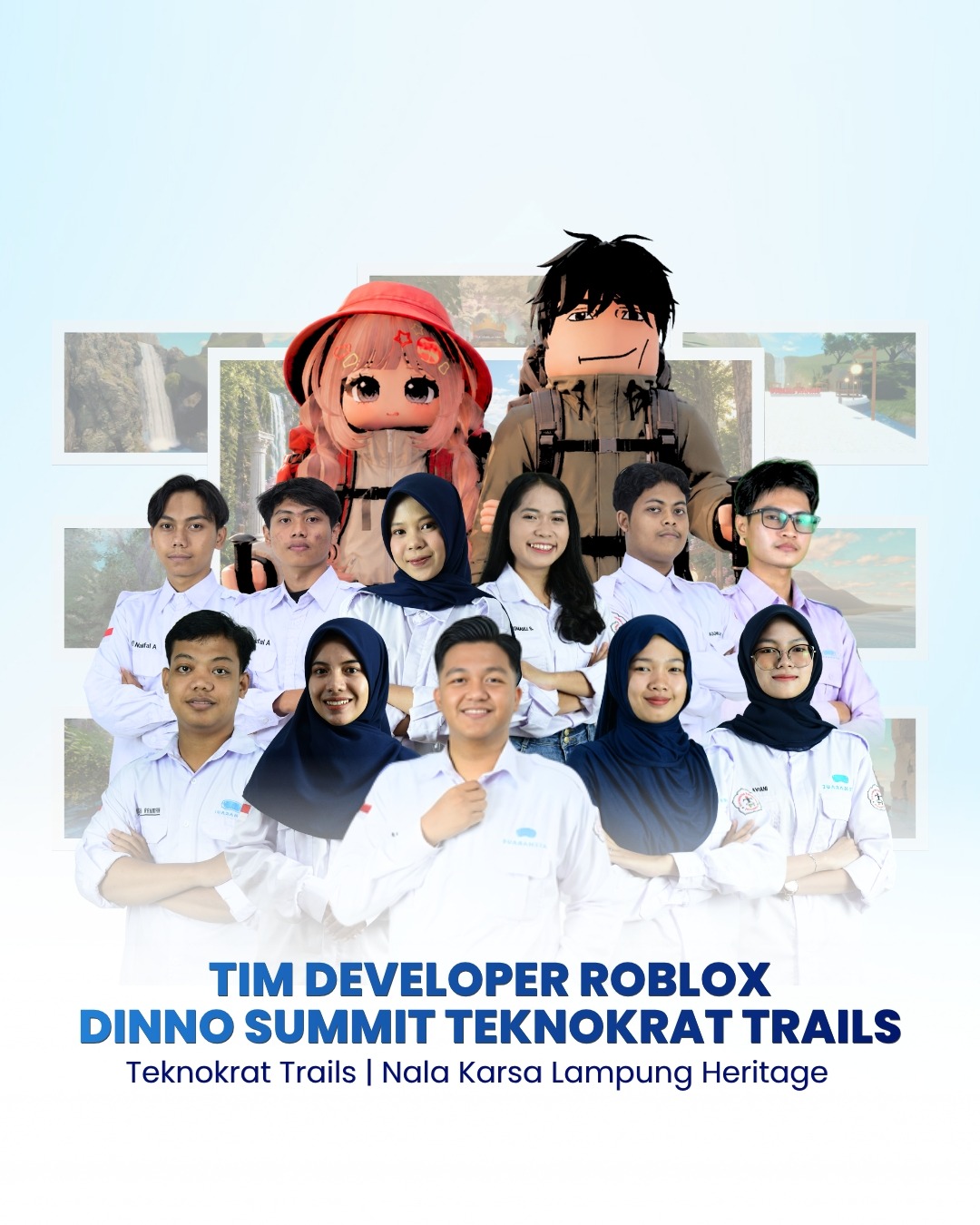  Mahasiswa COE Metaverse Universitas Teknokrat Indonesia Luncurkan Map Roblox, Promosikan Wisata & Budaya Lampung
