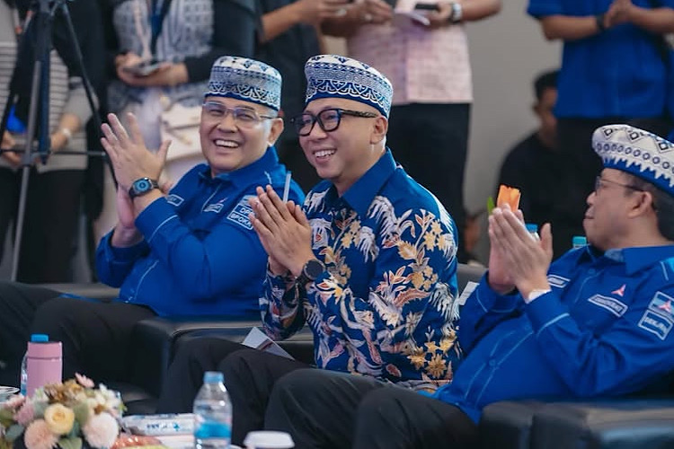  Hadiri Musda Demokrat, Gubernur Lampung Rahmat Mirzani Djausal Tekankan Politik Sehat untuk Indonesia Emas 2045