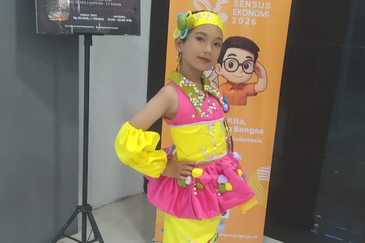  Berbakat dan Berprestasi, Nawra Sevira Jadi Bintang Baru Dunia Modeling Lampung