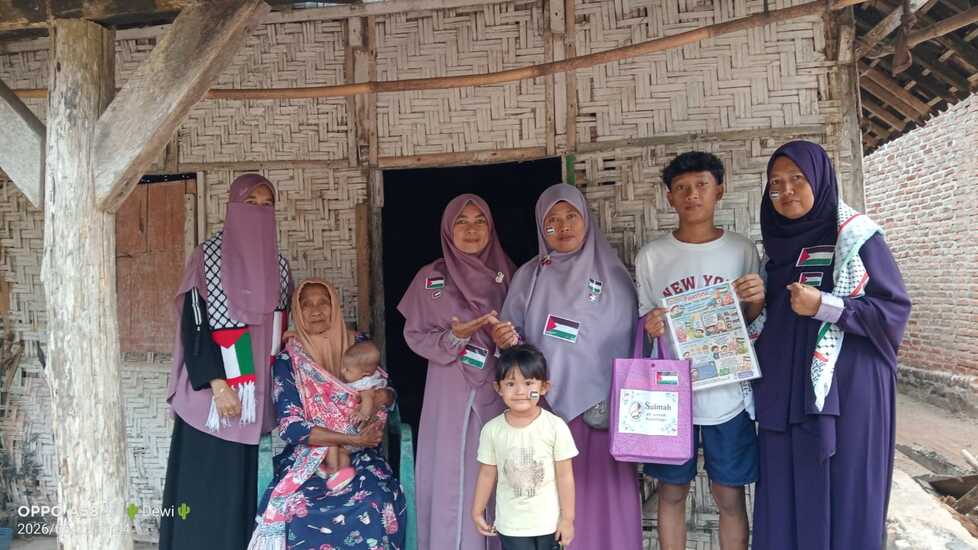 Semarak Muharam, Salimah Purbolinggo Santuni Yatim dan Duafa