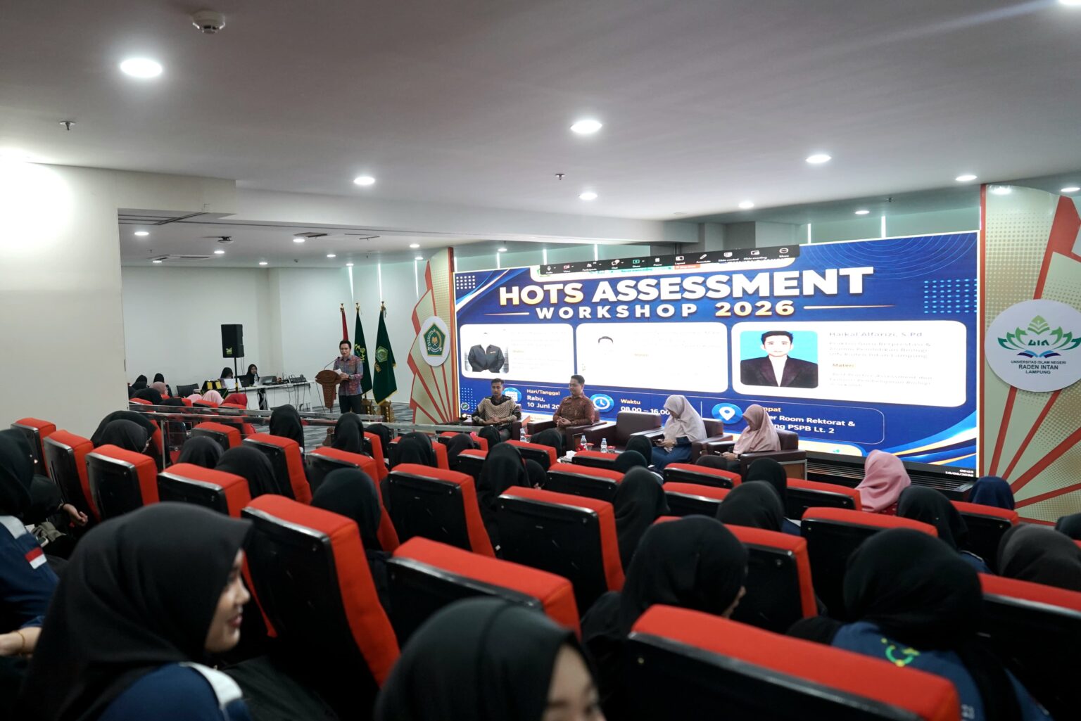  UIN Raden Intan Lampung Gelar Workshop Pengembangan Instrumen Asesmen Berorientasi Higher Order Thinking Skills