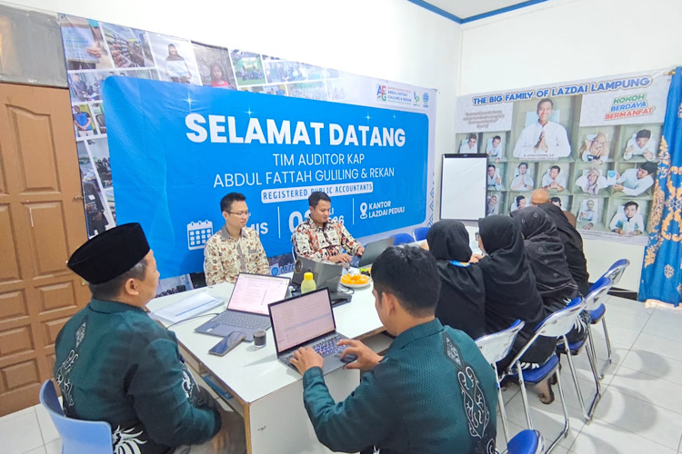  LAZDAI Lampung Laksanakan Audit Laporan Keuangan Tahun Buku 2025