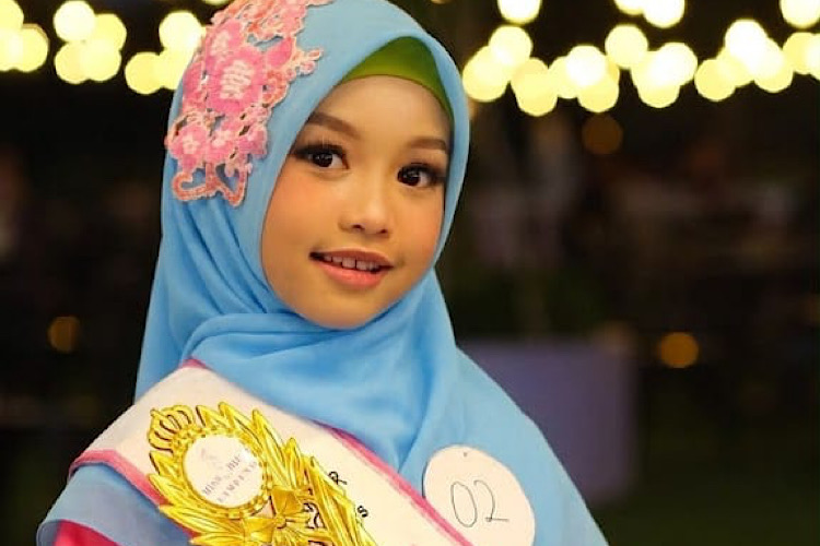  Profil Aiyra Saufa Al Ghaniy, Juara Miss Hijab Cilik Inspiratif Lampung 2026