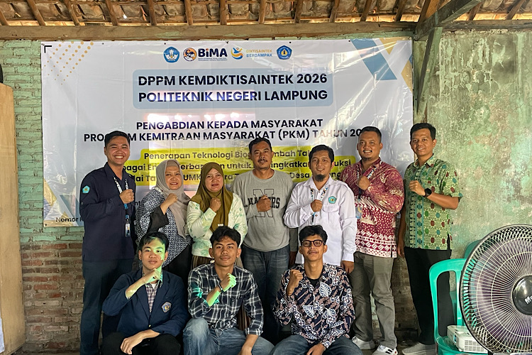 Limbah Jadi Energi: PKM Polinela Hadirkan Teknologi Biogas bagi UMKM Tahu Gading