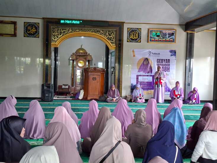  Tablig Akbar Salimah dan Donasi Palestina, Momentum Muharam Perkuat Kepedulian dan Perubahan Diri