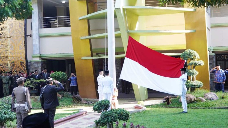 Pemkot Metro Gelar Upacara Peringati Hari Lahir Pancasila 2026