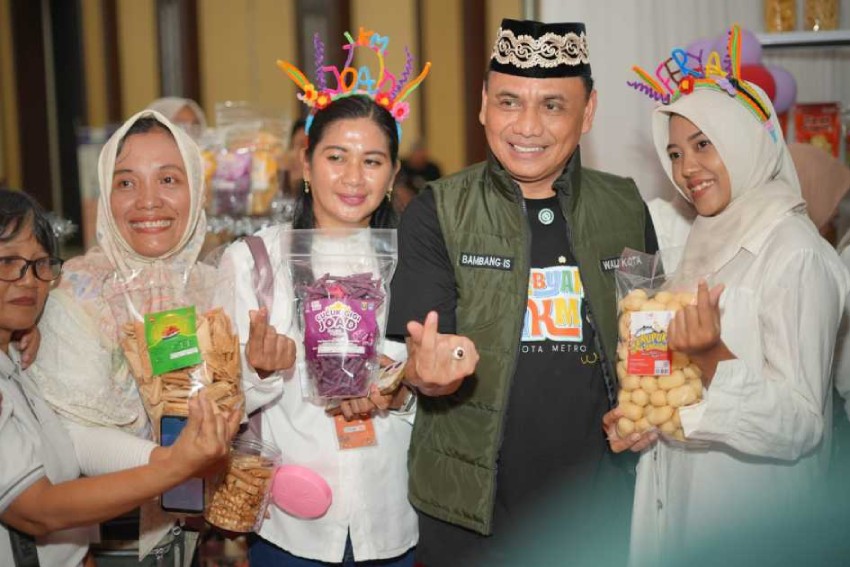 Pemkot Metro Dorong Produk Lokal Naik Kelas dan Tembus Pasar Nasional