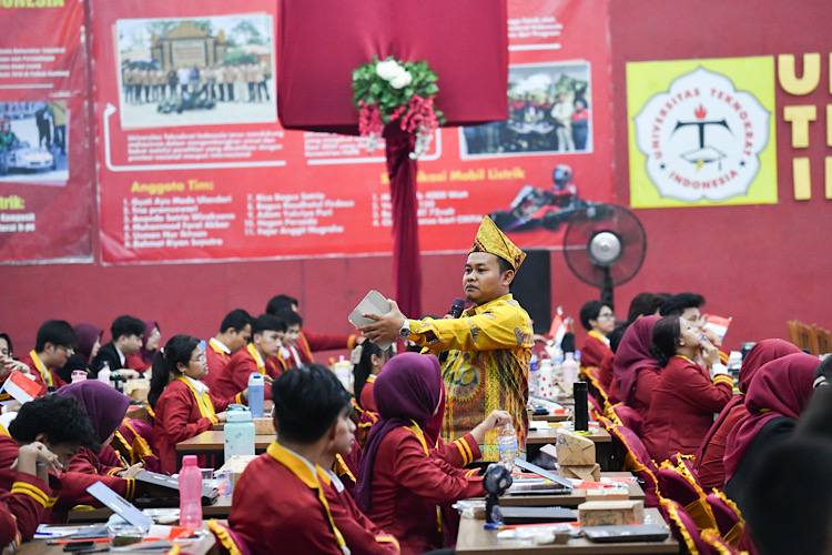  Leadership Education Program 2026 Universitas Teknokrat Indonesia, Dedi Darwis Paparkan Materi Manajemen Organisasi
