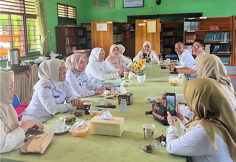 Dinas PPPA Lampung Monitoring Apel Tematik Pencegahan Kekerasan terhadap Anak di Sekolah Percontohan Pringsewu