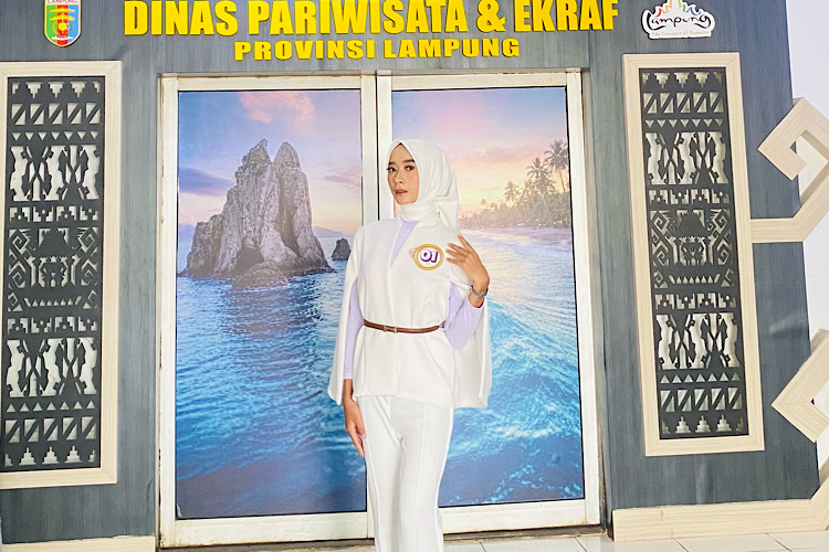 Jajal Beauty Pageant, Siswi Berprestasi SMAN 1 Pringsewu Lutfa Shabiya Hardana Ikuti Duta Siger Lampung 2026