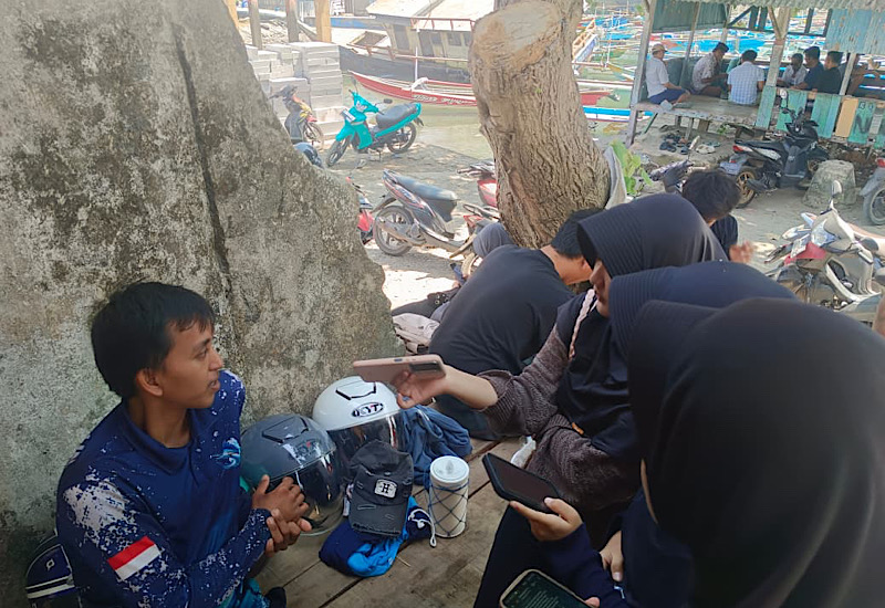 Tio Ramonda, Nelayan Muda dari Krui