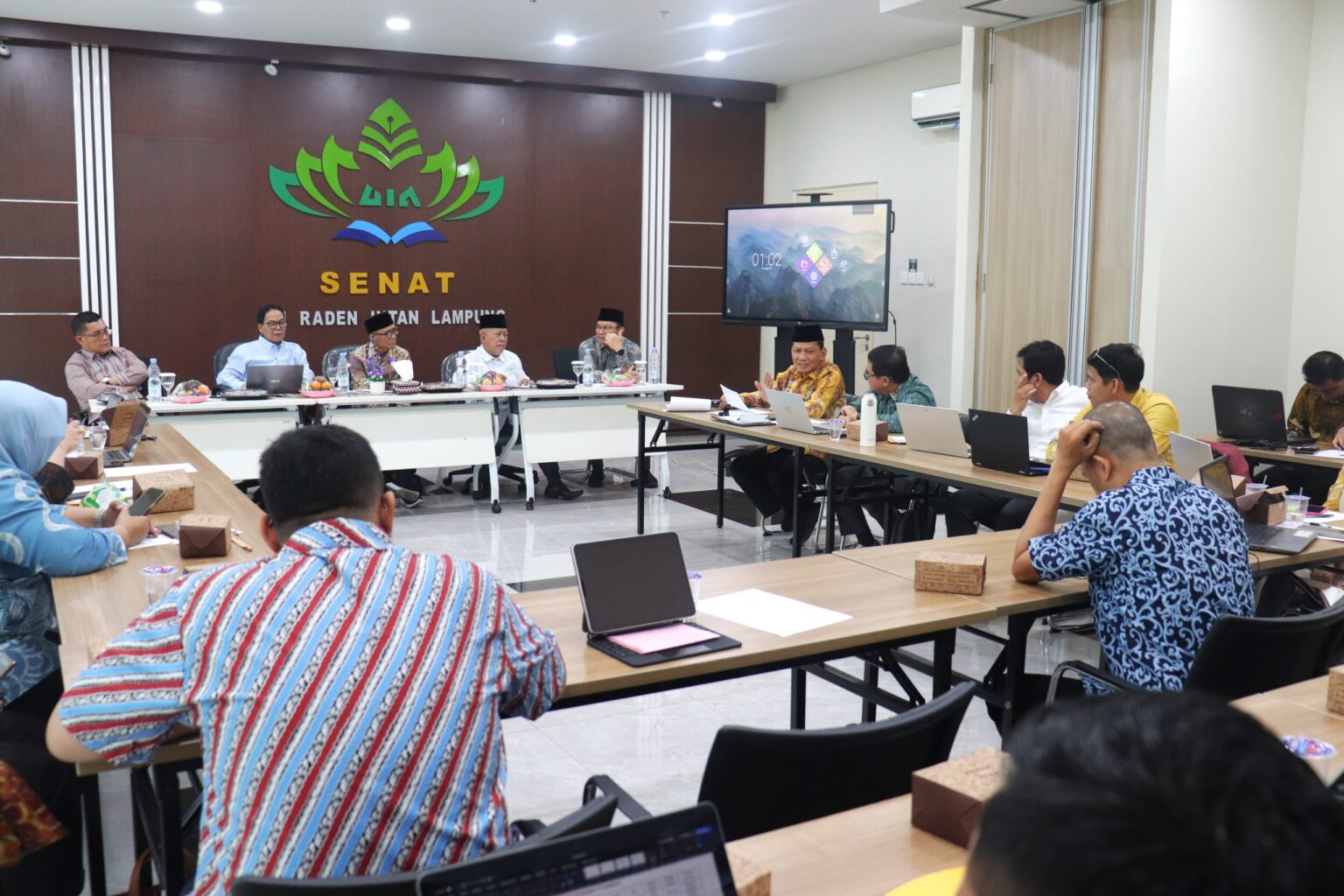  Senat UIN Raden Intan Lampung Rapat Pertimbangan Bentuk 3 Prodi Baru
