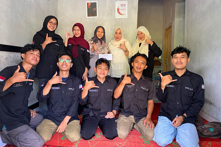  8 Mahasiswa KPI UIN Raden Intan Lampung Penguatan Kompetensi dan KKN di Slideku Sehat