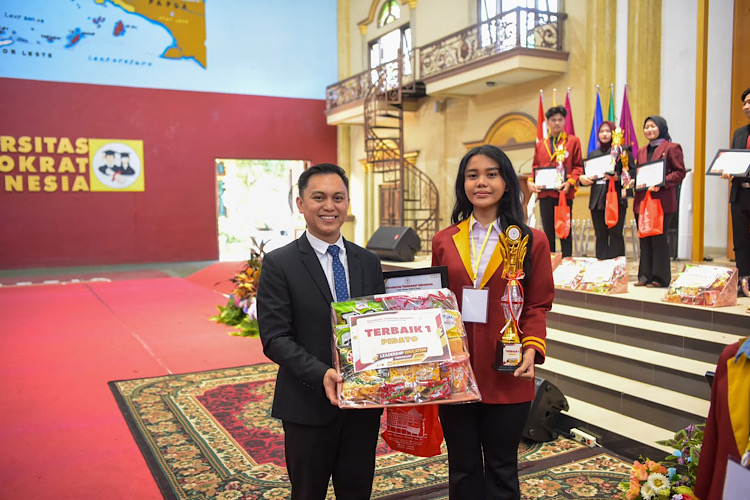  Duta Teknokrat Zafira Mutiara Pelangi Sabet Juara 1 Pidato di Leadership Education Program 2026