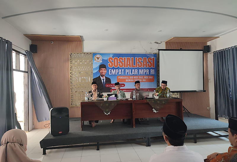  Abdul Hakim Sosialisasikan Empat Pilar MPR RI Bersama Tokoh Masyarakat Bandar Lampung