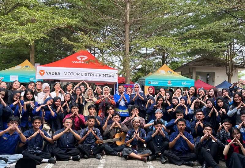  Prodi Pendidikan Bahasa Prancis Dukung Habis-Habisan Unila Art Festival