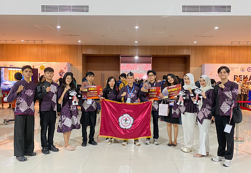  Universitas Teknokrat Indonesia Borong Juara Peksiminas 2026