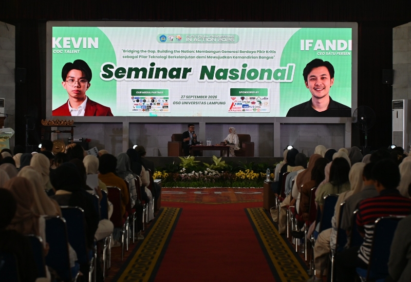  Seminar Nasional Electrical Engineering in Action 2026 Tekankan Pentingnya Berpikir Kritis di Era Teknologi