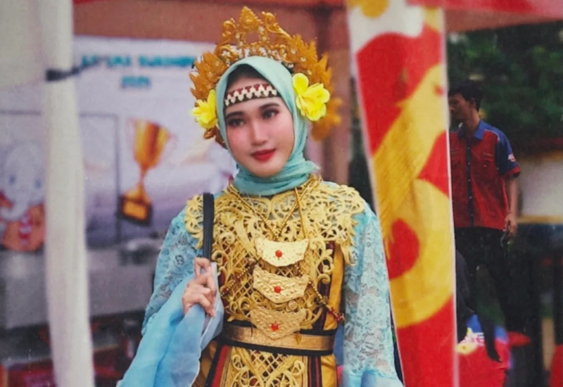  Varisca Vania H, Siswa Baru SMAN 5 Bandar Lampung yang Sarat Prestasi di Bidang Seni Tari dan Drumband