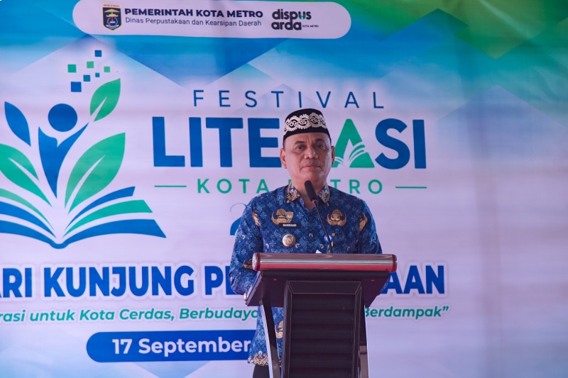Pemkot Metro Dorong Penguatan Budaya Literasi Masyarakat
