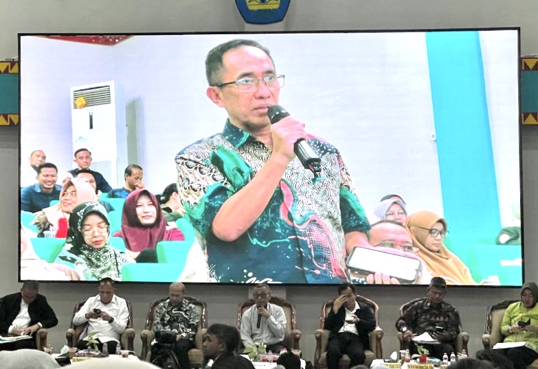 Songsong PTN-BH dan Pemekaran Fakultas, Bakal Calon Rektor Unila Paparkan Strategi di Dekanat Fakultas Pertanian
