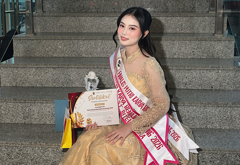  Siswa SMAN 3 Bandar Lampung Fiona Verlita Raih Best Intelegensia Putri Karya Remaja Lampung 2026