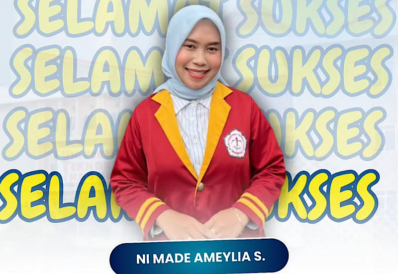 Ni Made Ameylia Sari mahasiswa Teknokrat