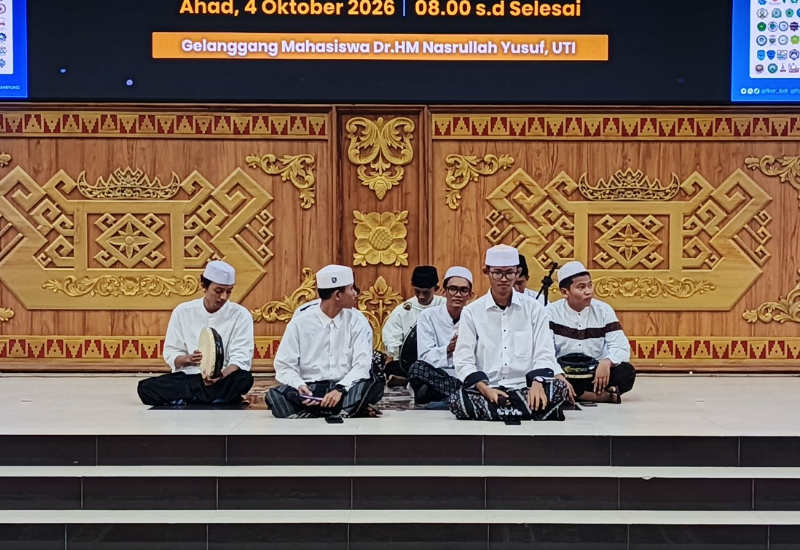  Hadroh SMAN 12 Bandar Lampung Meriahkan GLA 2026 dengan Selawat Qomarun