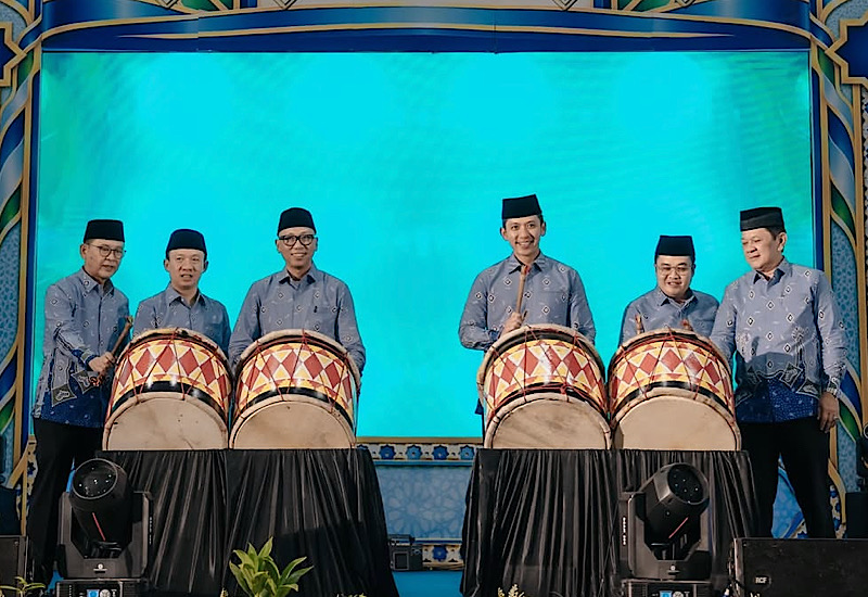Gubernur Rahmat Mirzani Djausal Buka MTQ Ke-53 Tingkat Provinsi Lampung di GOR Way Handak Kalianda