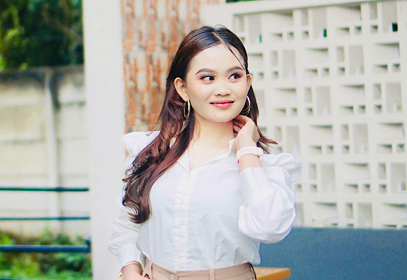  Finalis Mister Miss Lampung Ambassador 2027 Triana Tungga Dewi: Masih Belajar Otodidak