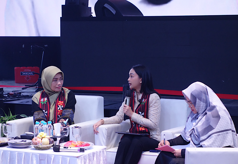 Ruby Chairani bersama KPPI Lampung Dorong Generasi Muda Perempuan Aktif Berkiprah di Dunia Politik