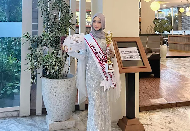 Sella Mutia Agustin Model Lampung